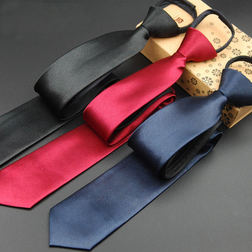 Mens Ties Zipper