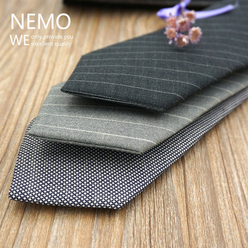 Microfiber Wool Ties