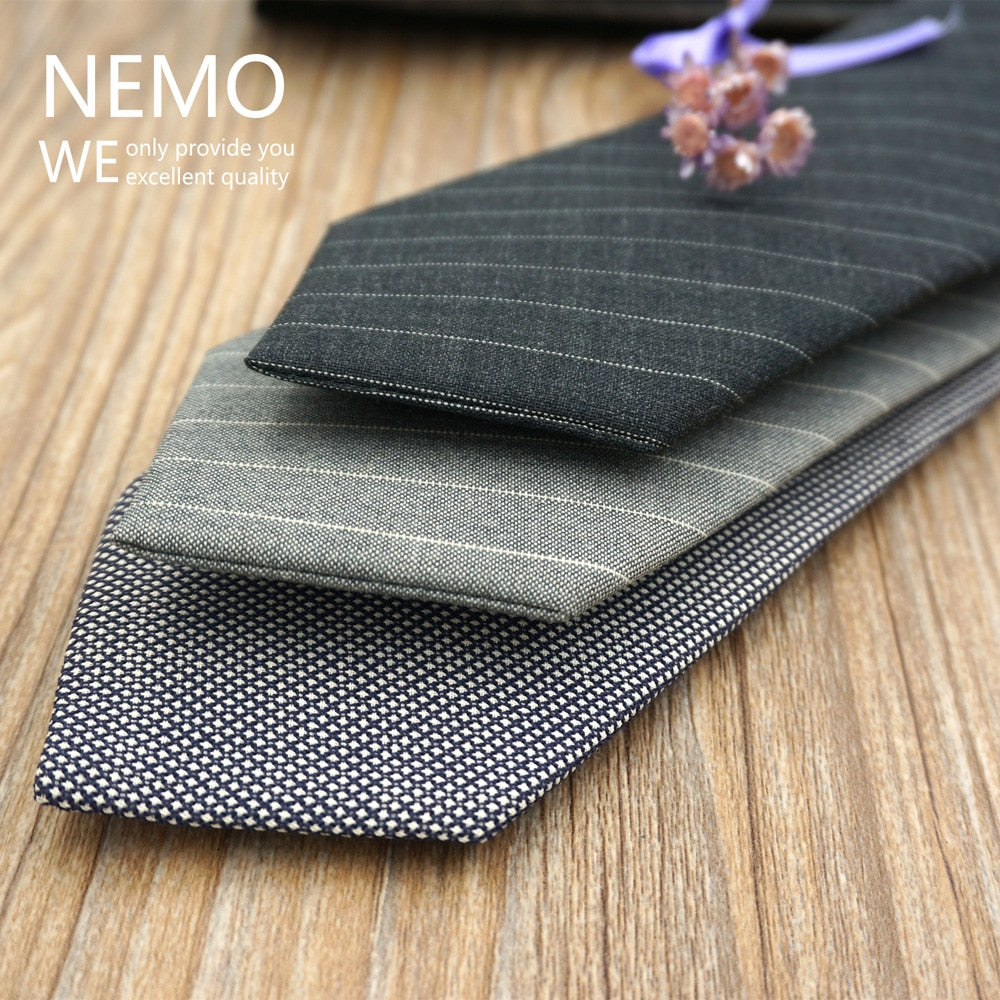 Microfiber Wool Ties