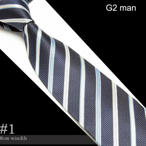 Microfiber striped Ties