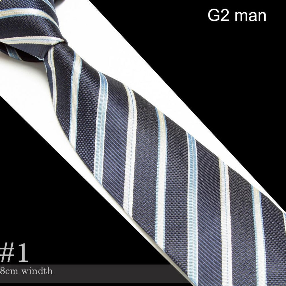 Microfiber striped Ties