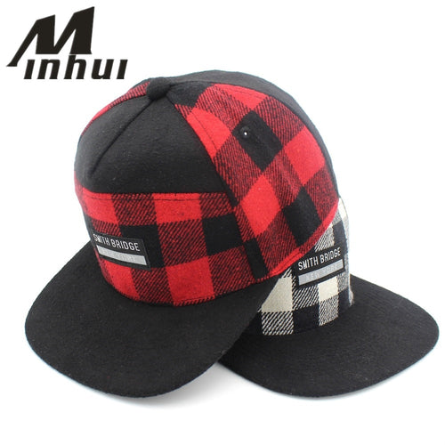 Minhui Plaid Snapback