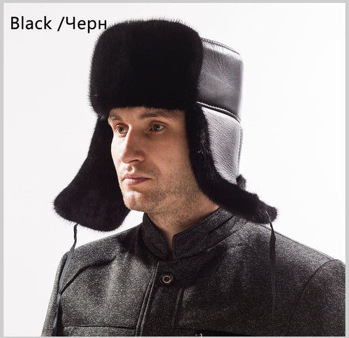 Mink Fur Caps