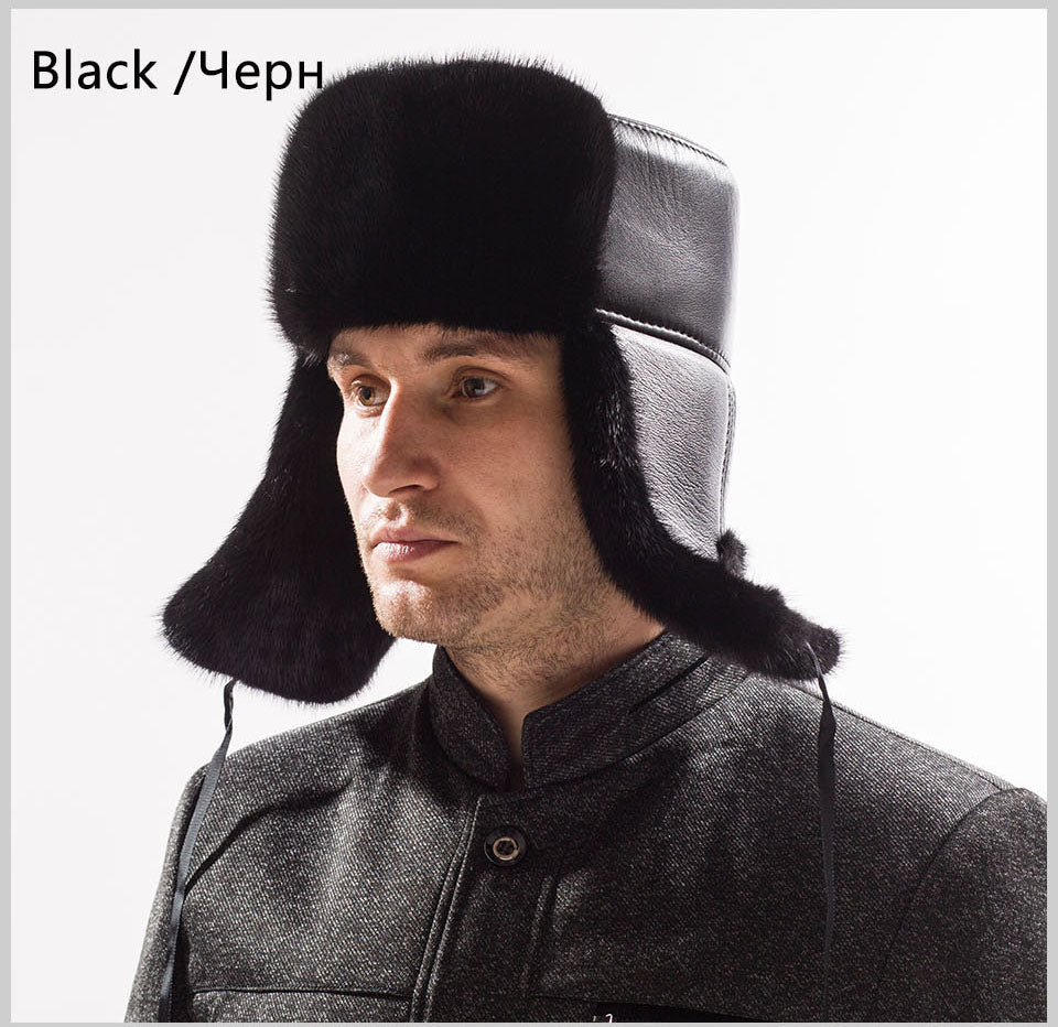 Mink Fur Caps