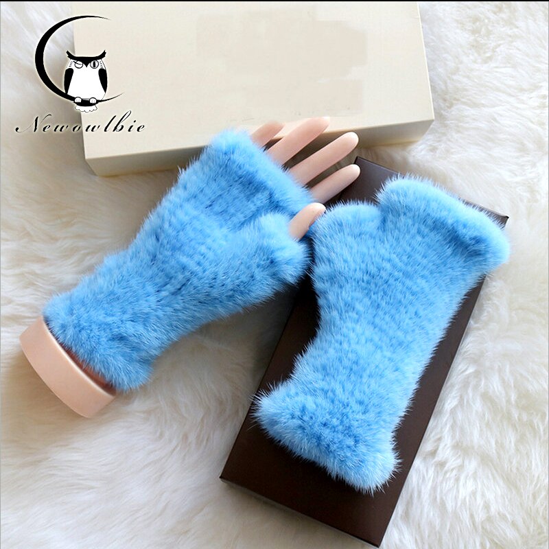 Mink Fur gloves