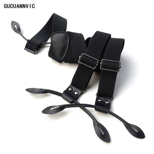 NEW black suspenders