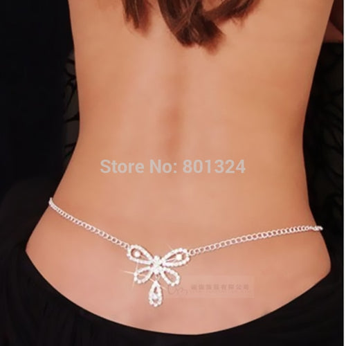 NEW rhinestone belly