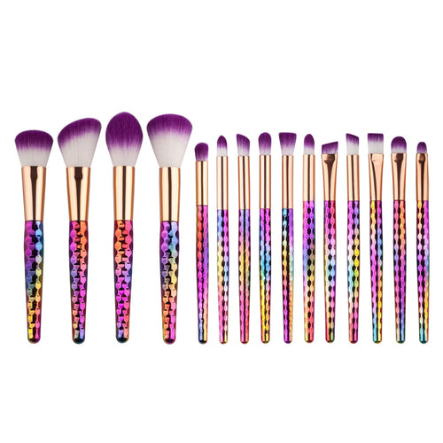 New 15pcs Purple