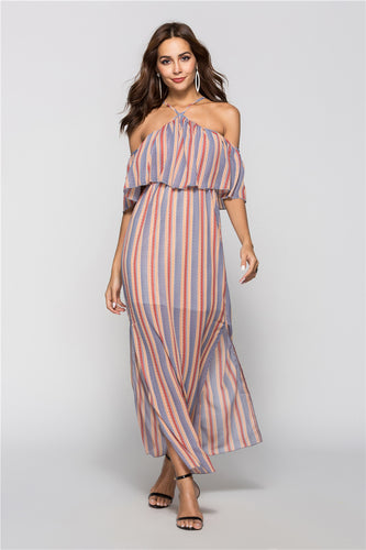 New Striped Maxi