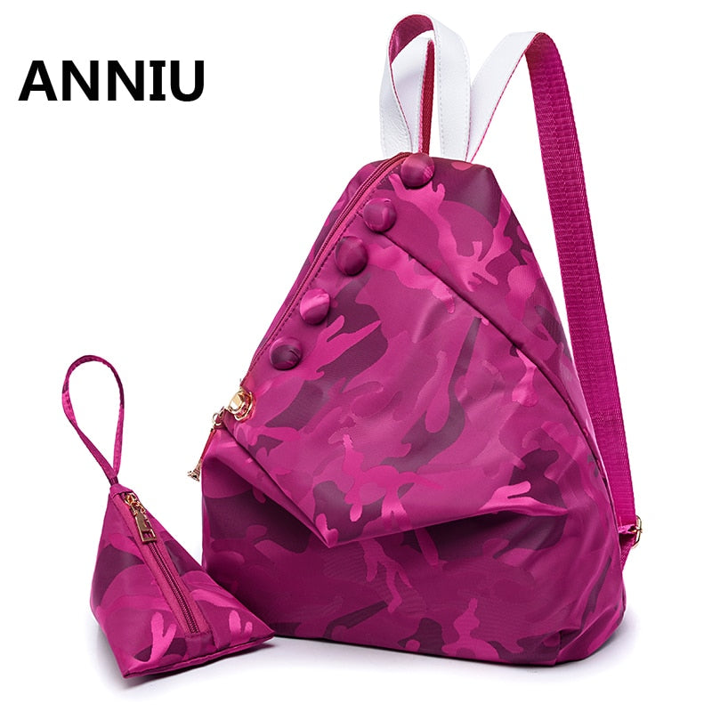 Nylon Waterproof Backpack