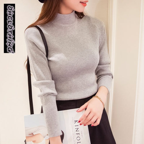 OHCLOTHING Knitted Turtleneck