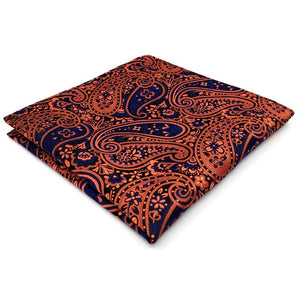 Orange Blue Handkerchief