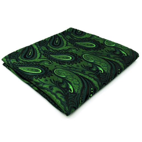 Paisley Green Black