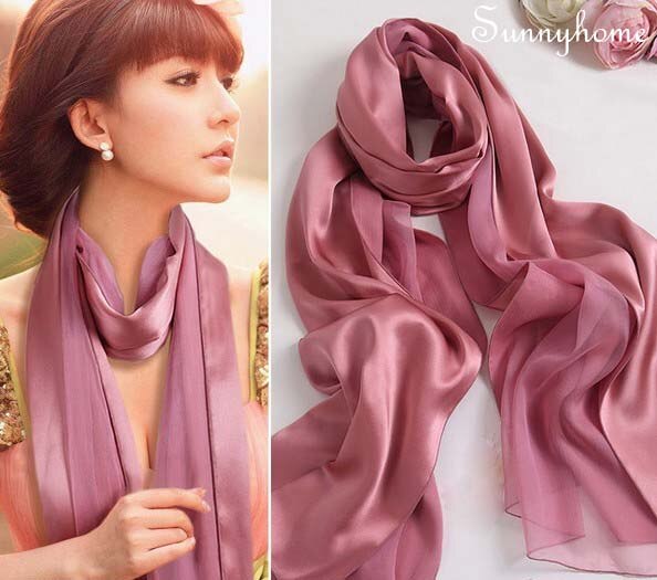 Pashmina purple scarf