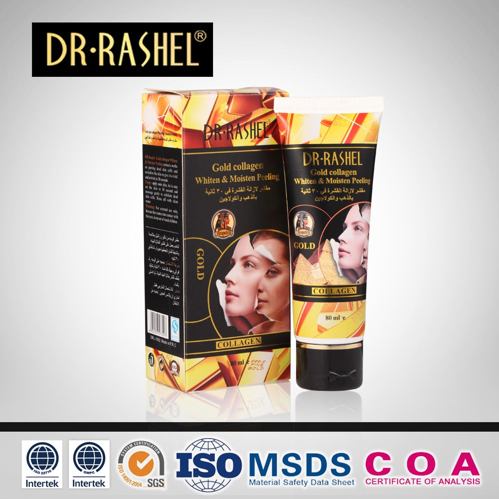 Peeling facial cleanser