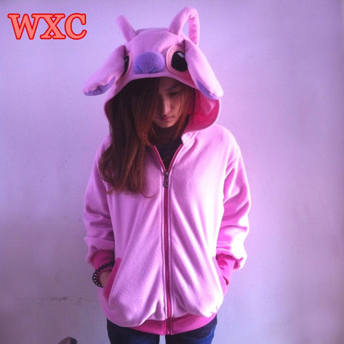 Pink Stitch Hoodies