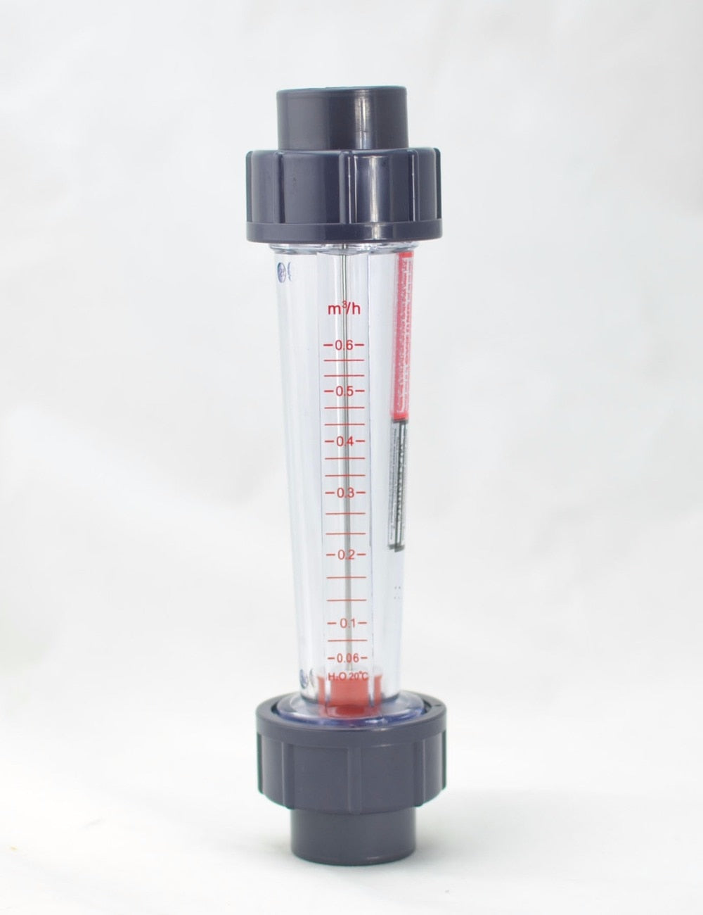 Pipeline water rotameter