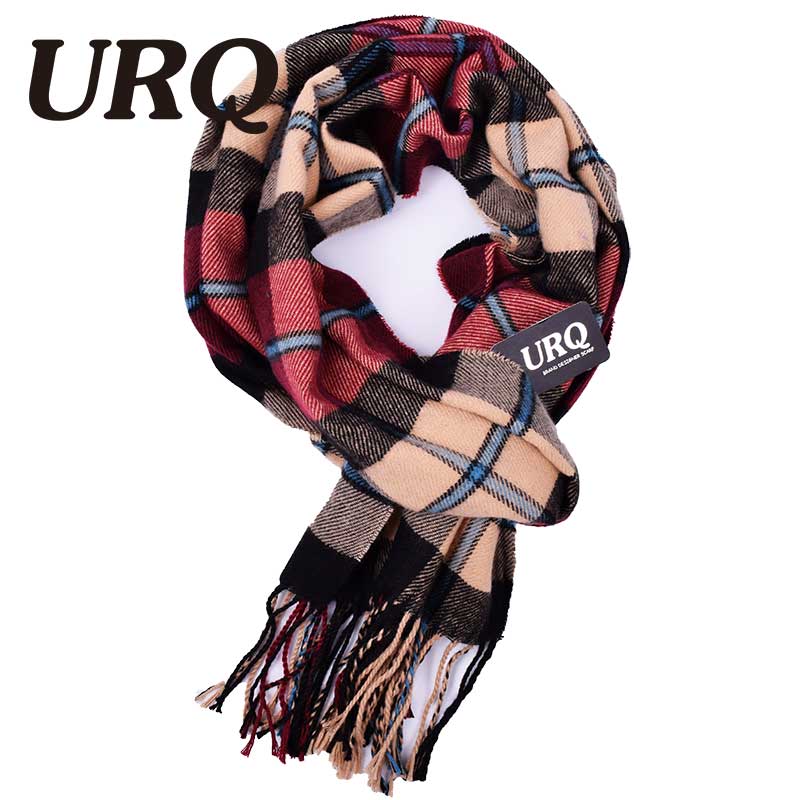 Plaid men scarf