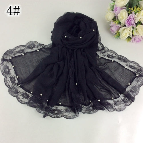 Plain Pearls Lace