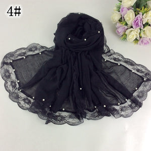 Plain Pearls Lace