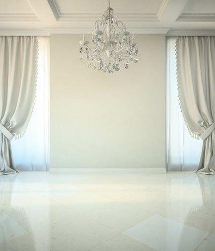 Pure White Curtain