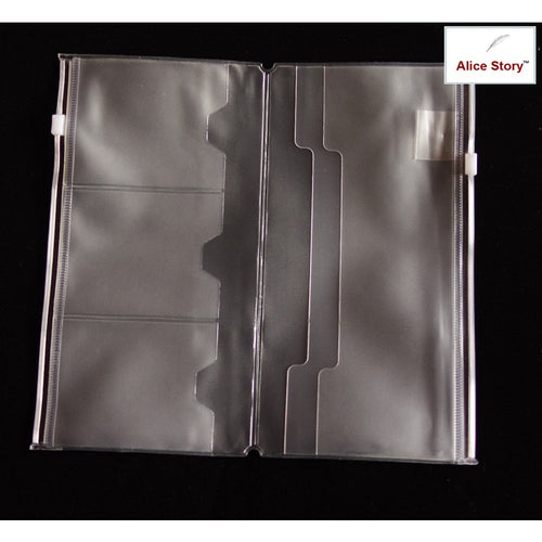 Pvc Double Zipper/Card