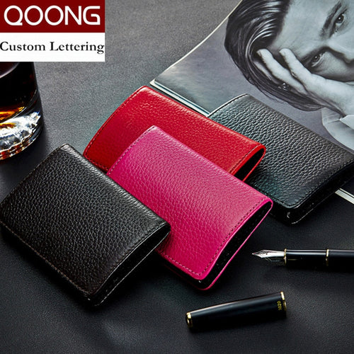 QOONG Genuine Leather
