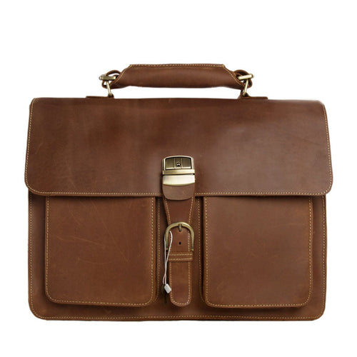 ROCKCOW Mens Brown