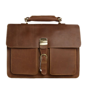 ROCKCOW Mens Brown