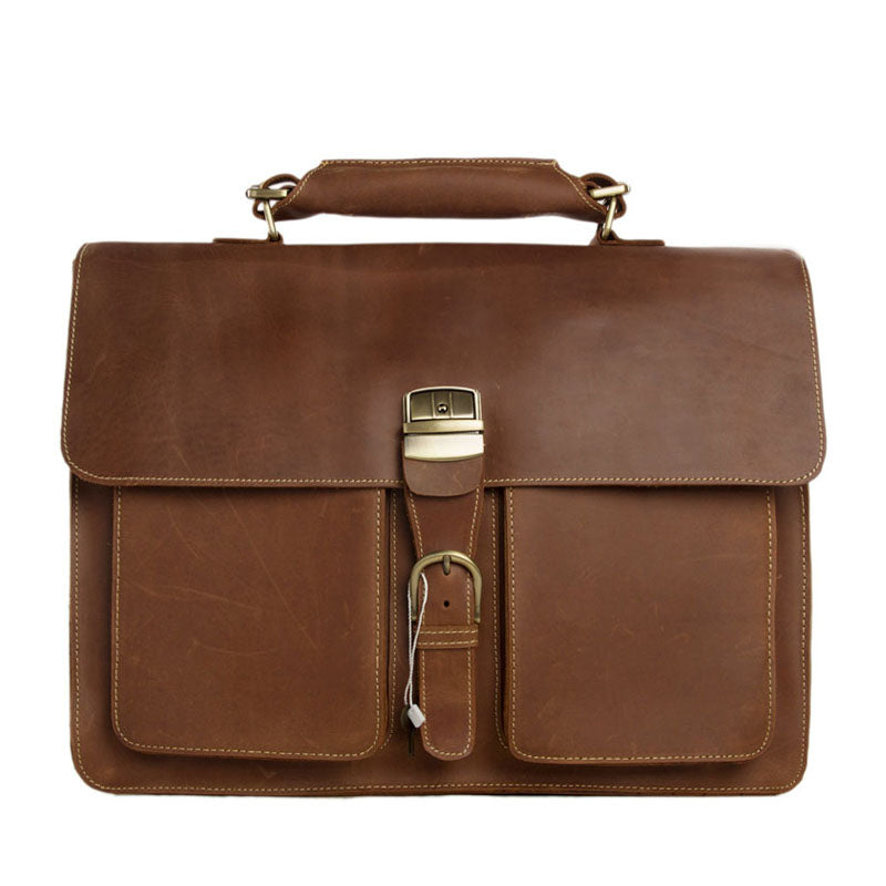 ROCKCOW Mens Brown