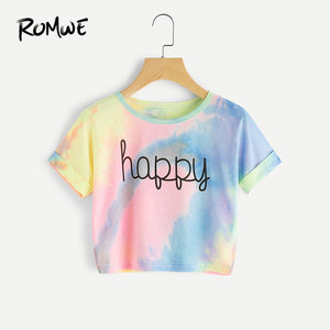 ROMWE Happy Rainbow