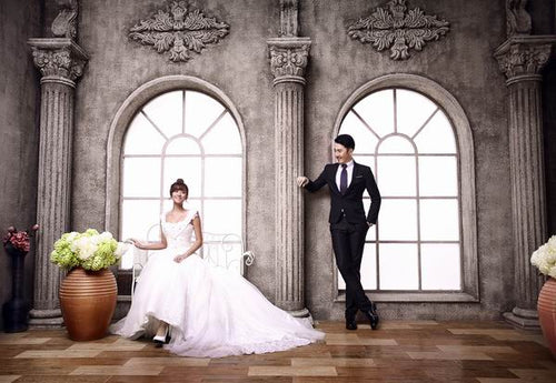 Retro Temple Wedding
