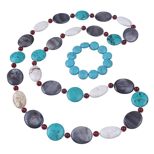 Retro multielement semi-precious