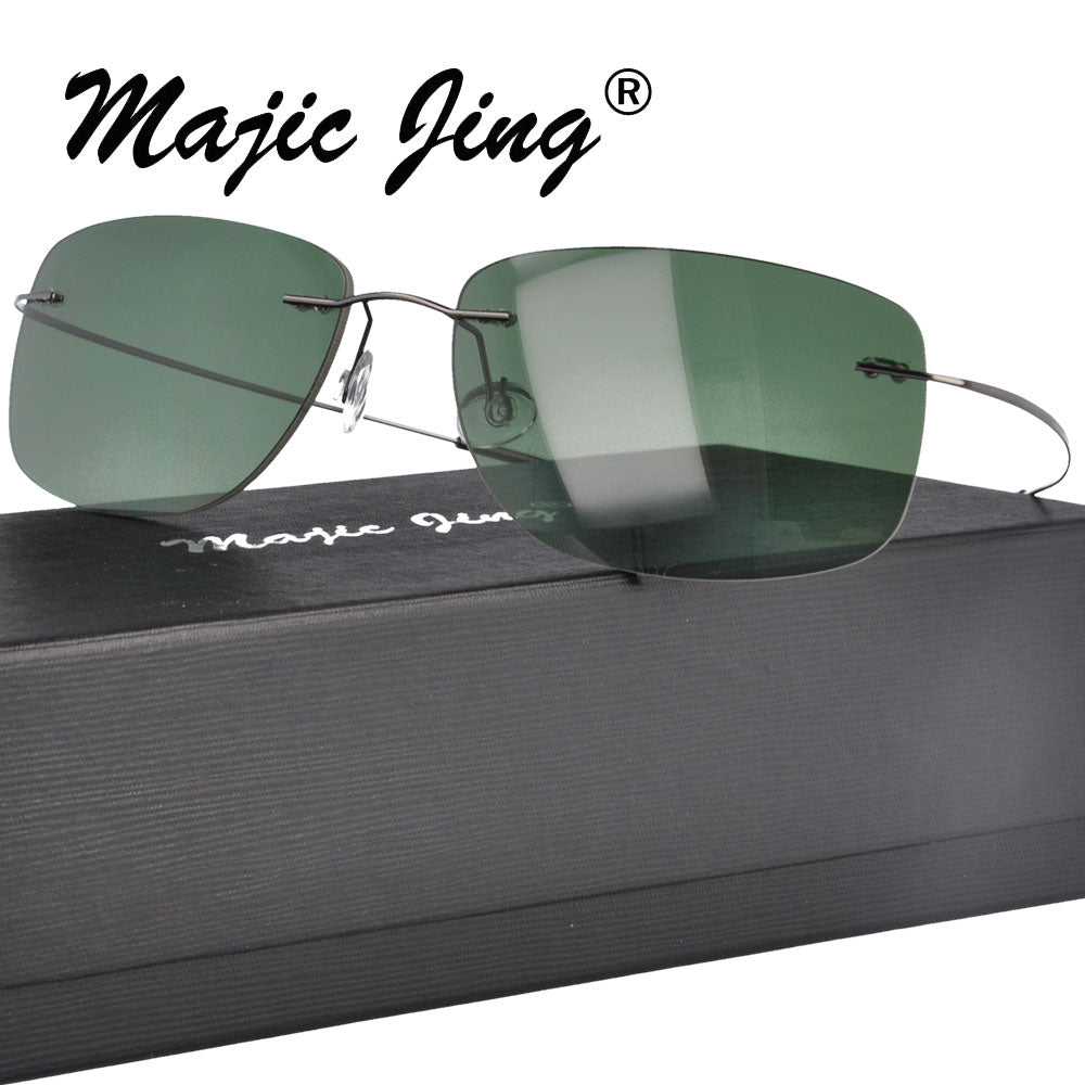 Rimless Polarized Sunglasses