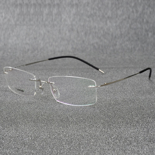 Rimless Titanium Eyeglasses