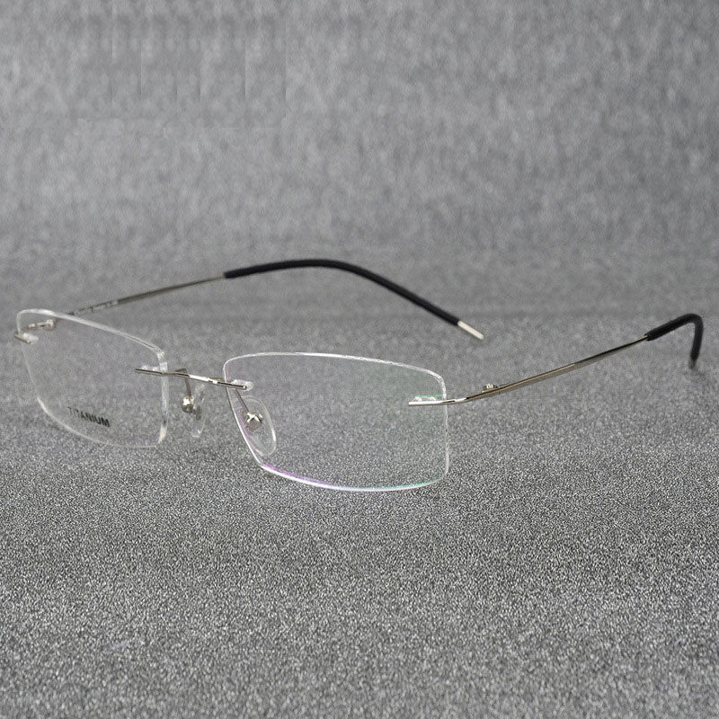 Rimless Titanium Eyeglasses