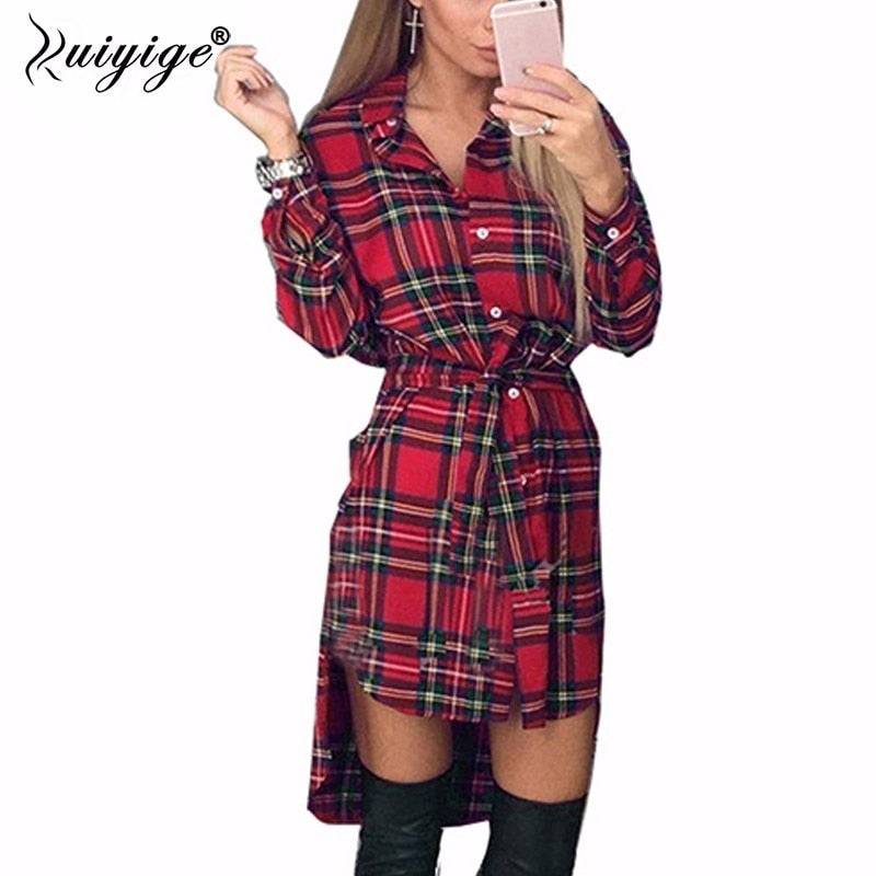 Ruiyige Women Plaid