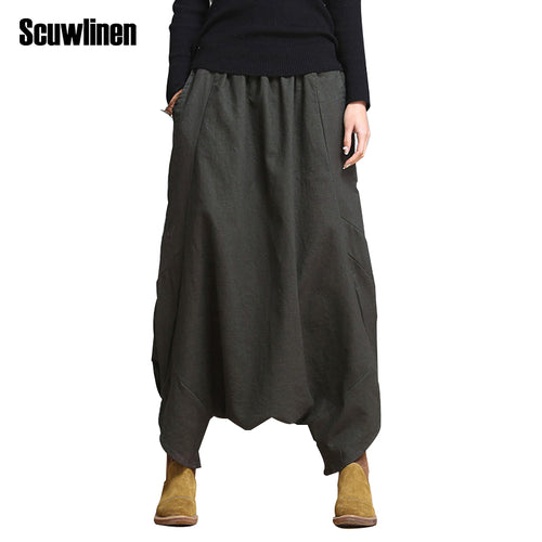 SCUWLINEN Women's Pants