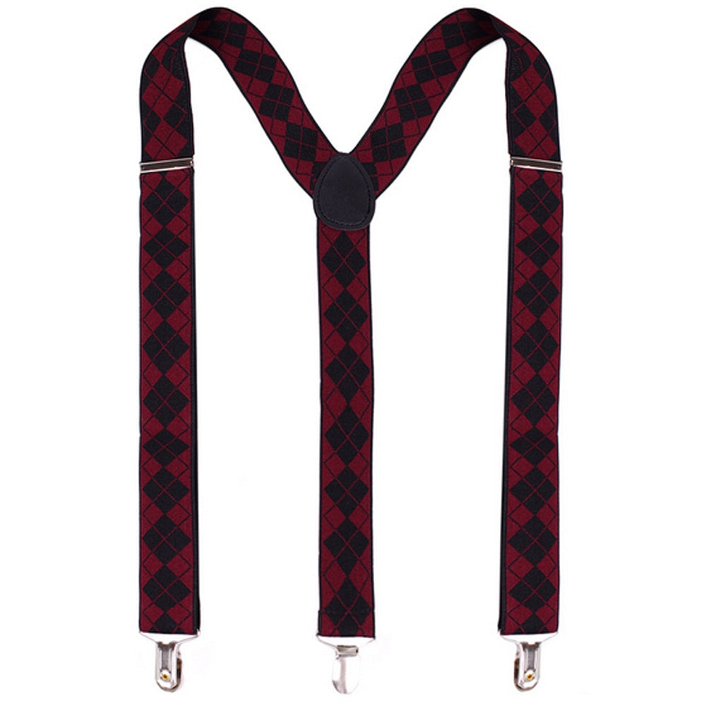 SEVENRAINBOW Men's Suspenders