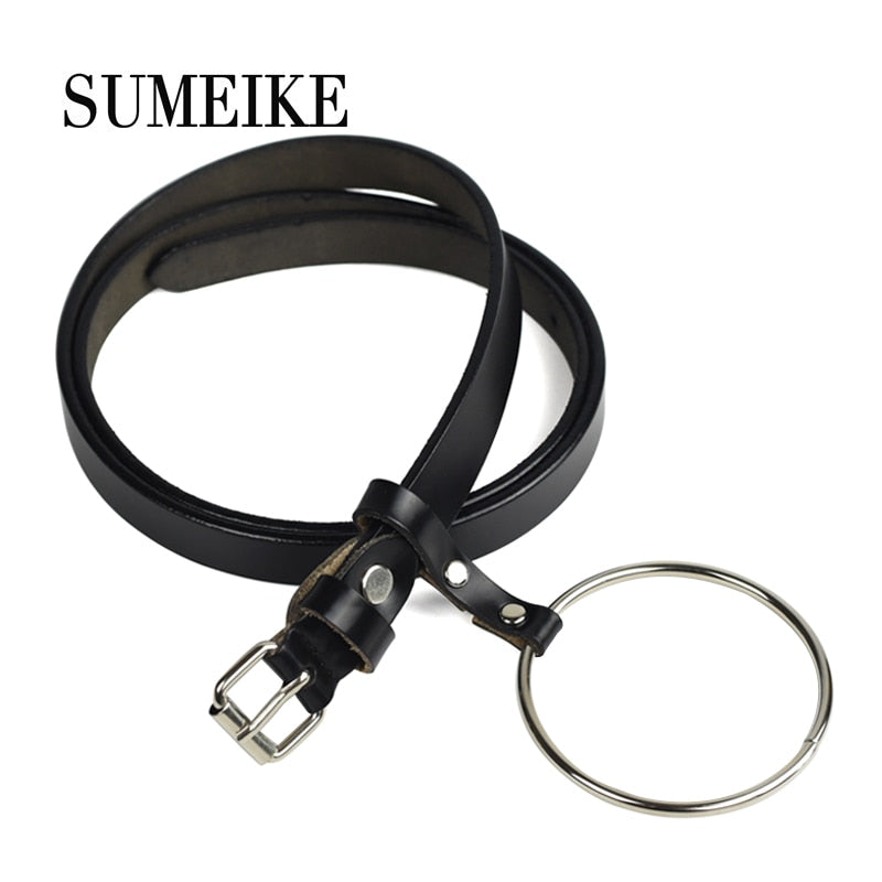 [SUMEIKE] Genuine Leather