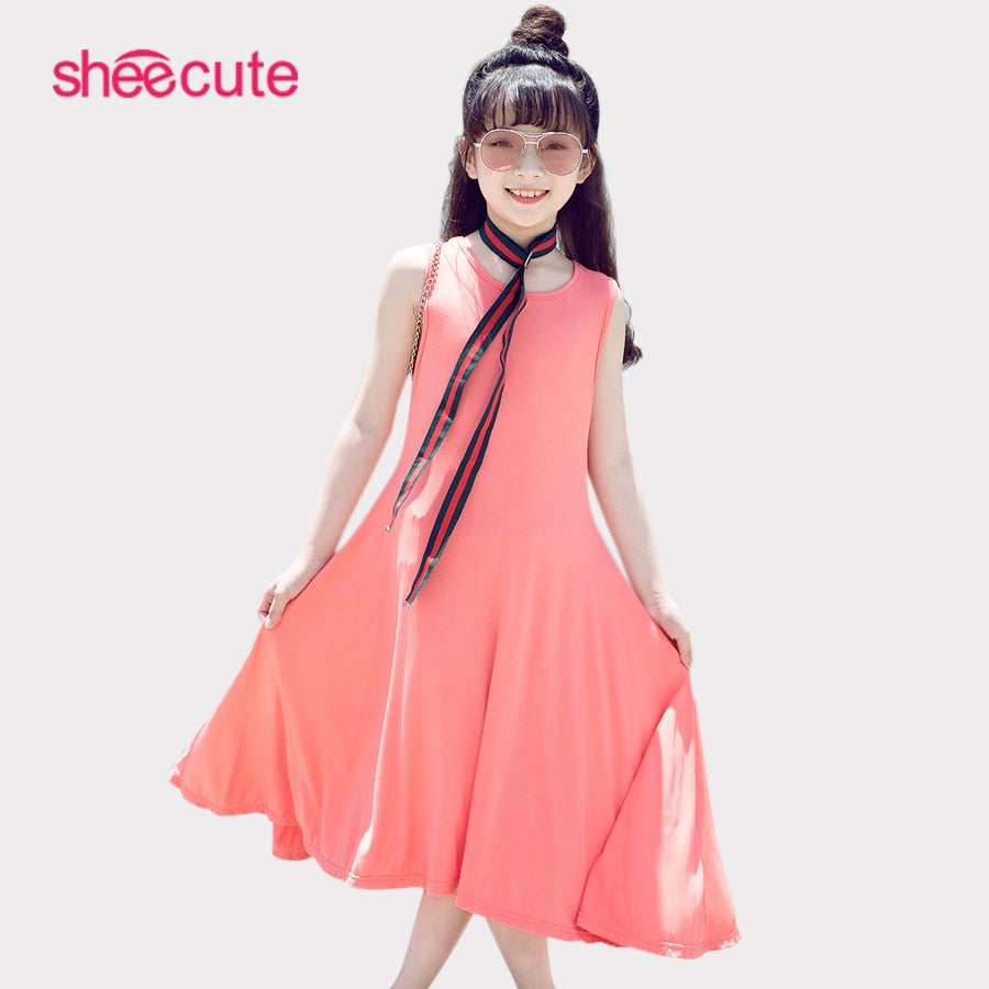 SheeCute Sleeveless Girls