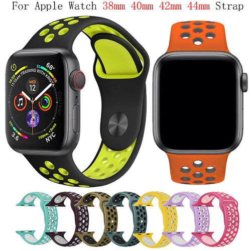 Silicone band for