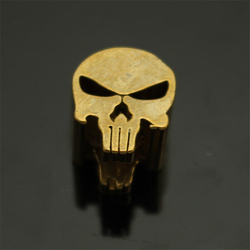 Skull Brass Knife