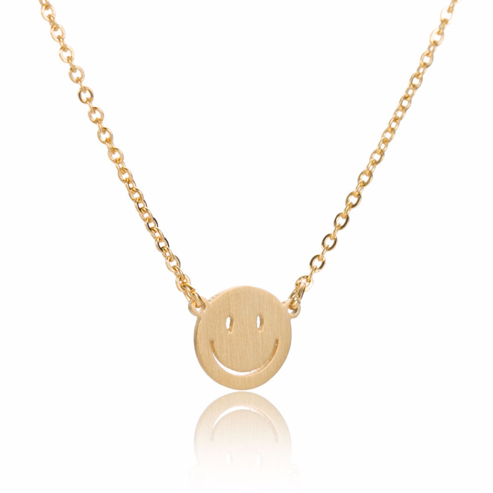 Smile Disc Necklace