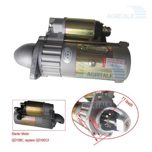 Starter motor QDJ138C