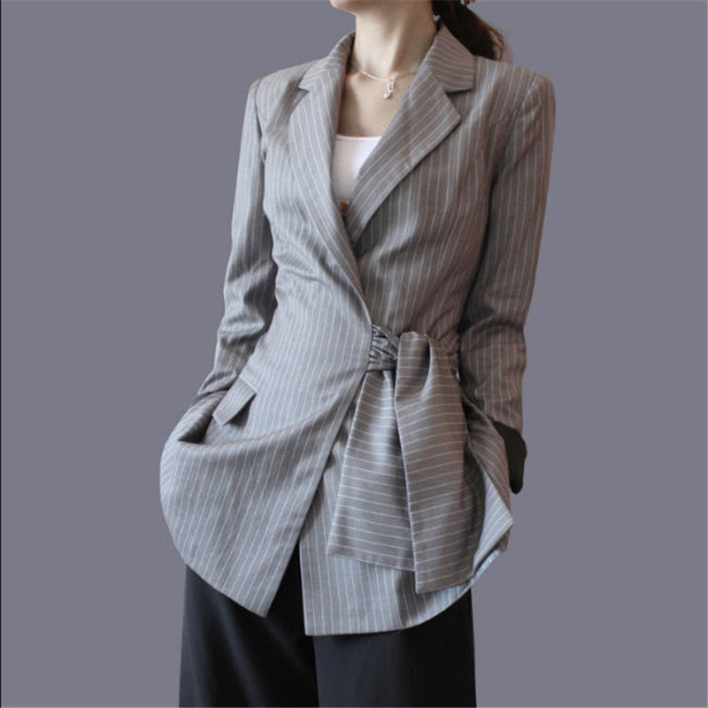 Stripe Women Blazers