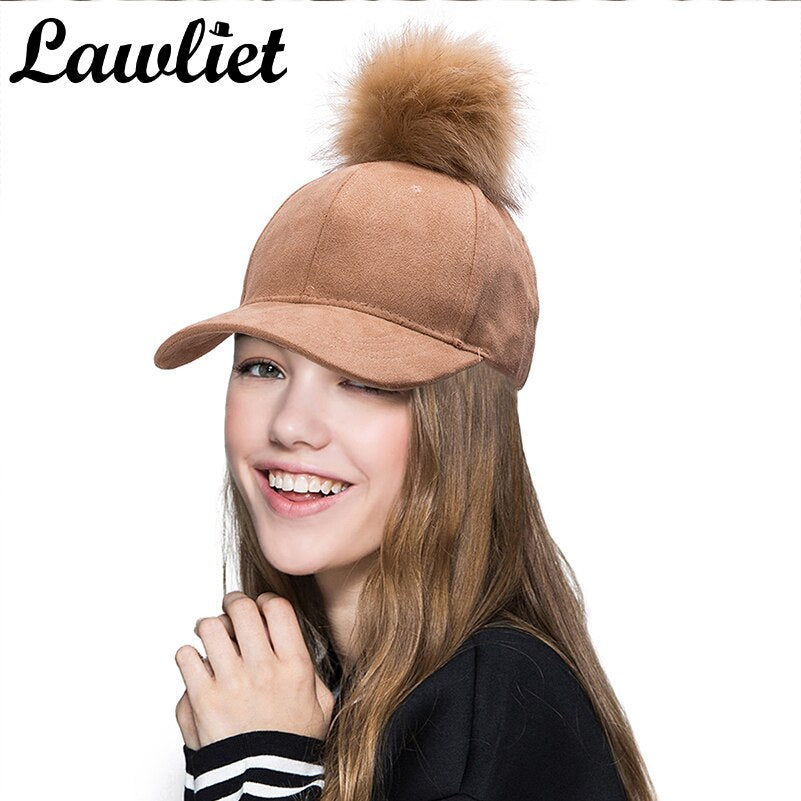 Suede Baseball Cap