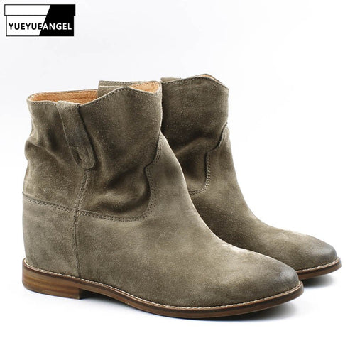 Suede Leather Womens