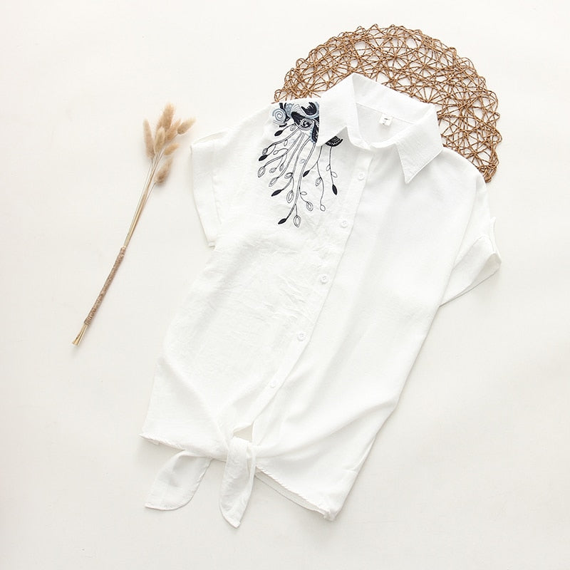 Summer Linen Blouses