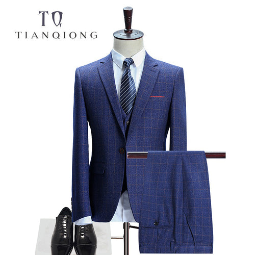 TIAN QIONG(Jacket+Pants+Vest)Men Woollen